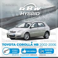 Toyota Corolla HB RBW Hybrid 2002-2006 Silecek Takımı