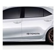 Toyota Yan Kapı Alt Yazısı Sticker Oto Etiket 3 adet