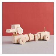 Toytoy Ahşap Geometrik Parçalı Demonte Köpek