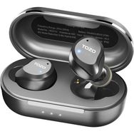 Tozo NC9 Pro ANC ve ENC Gürültü Engelleme Bluetooth 5.3 Kablosuz TWS Siyah Kulaklık