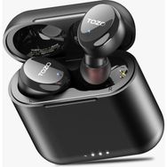 Tozo T6S Ip-X8 Su Geçirmez Kablosuz Şarj Özellikli Dokunmatik Kontrol Kulakiçi Kablosuz 5.3 Bluetooth Kulaklık - Siyah