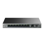 TP-Link LS1210GP Green Tech 10 Port Gigabit 9 Port PoE +1 Port Gigabit SFP 61W Yönetilemez Masaüstü Switch
