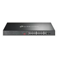 TP-Link Omada DS1018GMP 16 Port Gigabit + 2x1GB RJ45/SFP Combo 250W 250 mt PoE Mesafe Metal Rackmount Kasa Switch
