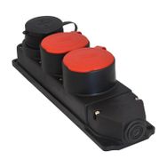 TPlast 3x25A - Kauçuk Düz Fiş