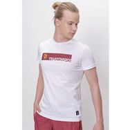 Trabzonspor Bisiklet Yaka Logo Baskılı T-Shirt
