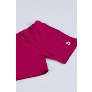 Trabzonspor Logo Nakışlı Gri Şort