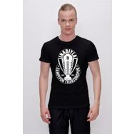 Trabzonspor Şampiyonluk Kupa Baskılı Beyaz T-Shirt