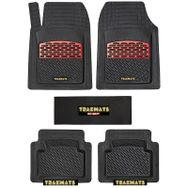 Trakmats Audi Q3 2023 Universal Lüks Kırmızı Oto Paspas