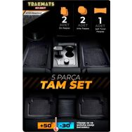 Trakmats Citroen C3 2014 Universal Yeni Üretim 4D Siyah Adk Oto Havuzlu Paspas