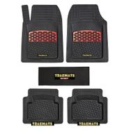 Trakmats Jeep Grand Cherokee WK2 2016 Universal Lüks Kırmızı Oto Paspas