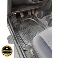 Trakmats Ssangyong Tivoli 2020 Kesilebilir Yeni Tasarım Ada UC Desenli Siyah Havuzlu Oto Paspas