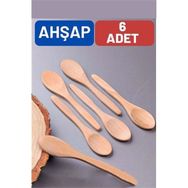 Transformacion 713748 Ahşap Barnhard Design 6 Adet Baharat Kaşığı