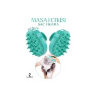 Transformacion 718411 Absolute Design Silikon Masaj Destekli Saç Yıkama Fırçası