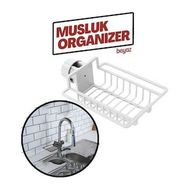 Transformacion 718549 12+2 Adet Beyaz Patrisha Mutfak Banyo Duş Musluk Organizeri