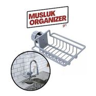 Transformacion 718550 12+2 Adet Gri Patrisha Mutfak Banyo Duş Musluk Organizeri