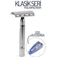 Transformacion 718637 12+2 Adet Üstten Açmalı Paslanmaz Krom Klasik Tıraş Makinesi
