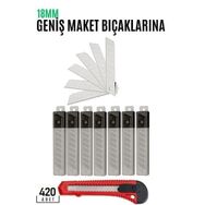 Transformacion 718657 70 Adet 18 mm Küçük Boy İçin Maket Bıçak Yedeği
