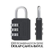 Transformacion 718877 Şifreli 35 mm Medium Dolap Çanta Bavul Kilidi