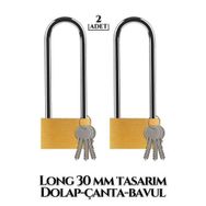 Transformacion 718882 Long 30 mm 2 Adet Dolap Çanta Bavul Kilidi