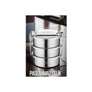 Transformacion 719524 Paslanmaz Çelik Yemek Kabı 17 cm Sefer Tası