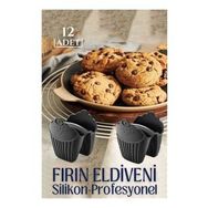 Transformacion Collezioni Design 10+2 Adet Silikon Fırın Eldiveni