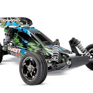 Traxxas Bandit VXL Brushless 2WD RTR 1/10 TQi & TSM Elektrikli Rc Yeşil Model Araba