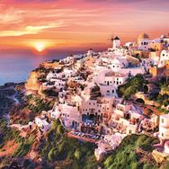 Trefl Santorini'de Gün Batımı 1000 Parça Puzzle