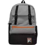 Trend 1154 Gri Siyah Laptop Bölmeli Okul Çantası