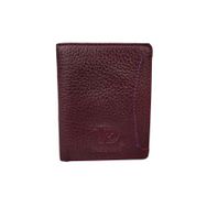 Trend 8998 Bordo Hakiki Deri Bölmeli Erkek Cüzdan Kartlık