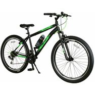 Trendbisiklet Vento 24’’ Jant 21 Otomatik Vites Siyah-Neon Yeşil Dağ Bisikleti