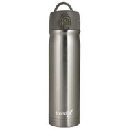 Trendix Gri 500 ml Metalik Çelik İçli Termos