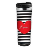 Trendix TRX-MG-HE Kırmızı Kalp 350 ml Termos Mug