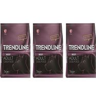 Trendline Biftekli 3x1 kg Yetişkin Köpek Maması
