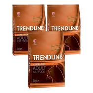 Trendline Kuzu Etli 3x1 kg Yetişkin Kuru Kedi Maması