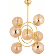 Trendylight Dolunay 7'li Gold Sarkıt Avize