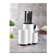 Trendypazar 3 Bölmeli Kaşıklık Şef Bıçaklık Standı