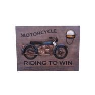 Trendypazar El Yapımı Metal Motosiklet Tablo