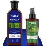 Tresan At Kuyruğu Hacimlendirici Bakım 300 ml Şampuan+Kayın Ağacı Özlü 125 ml Saç Toniği