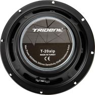 Trident T-20ALP Mindrange 20 cm 600 W Siyah Oto Hoparlör