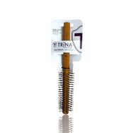Trina 0053 Ahşap Sap Yuvarlak Erkek Saç Fırçası