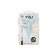 Trina TRNNAIL0002 Long Oval 100 Adet Takma Tırnak