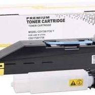 Triumph-Adler CDC1725/652510016 Sarı Muadil Fotokopi Toner
