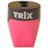 Trix T-745 Pembe Çift Gözlü Kalemtıraş
