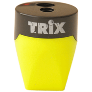 Trix T-745 Sarı Çift Gözlü Kalemtıraş