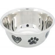Trixie 1 l 13 cm Paslanmaz Çelik Köpek Mama ve Su Kabı