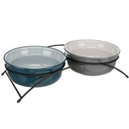 Trixie 24536 2x0.60 lt Köpek Seramik Mama Su Kabı Seti