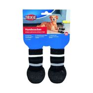 Trixie 2'li Gri L-XL Kaymaz Tabanlı Köpek Çorabı