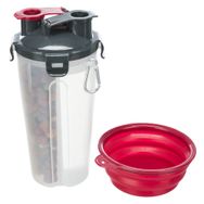 Trixie 2x350 ml Köpekler için Mama ve Su Taşıma Şişesi