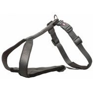 Trixie 30-37 cm 10 mm Gri Köpek Premium Göğüs Tasması