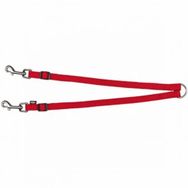Trixie 40x70 cm Kırmızı [XS/M] Kumaş İkili Köpek Gezdirme Kayışı